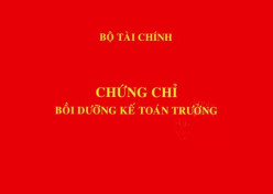 Thông báo Tuyển sinh khóa Bồi dưỡng và cấp Chứng chỉ Kế toán trưởng.