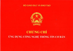 Thông báo tổ chức ôn, thi và cấp Chứng chỉ Ứng dụng CNTT cơ bản theo TT 03/2014